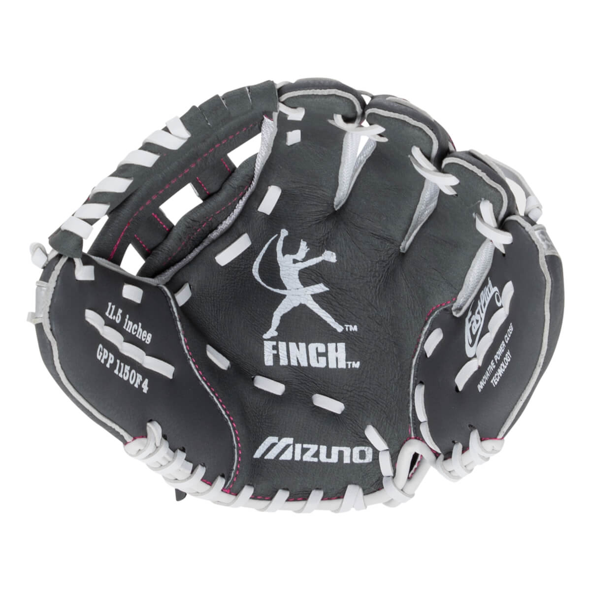 Mizuno Prospect Finch 11.5" Youth Fastpitch Softball Glove: GPP1150F4: Image #463643
