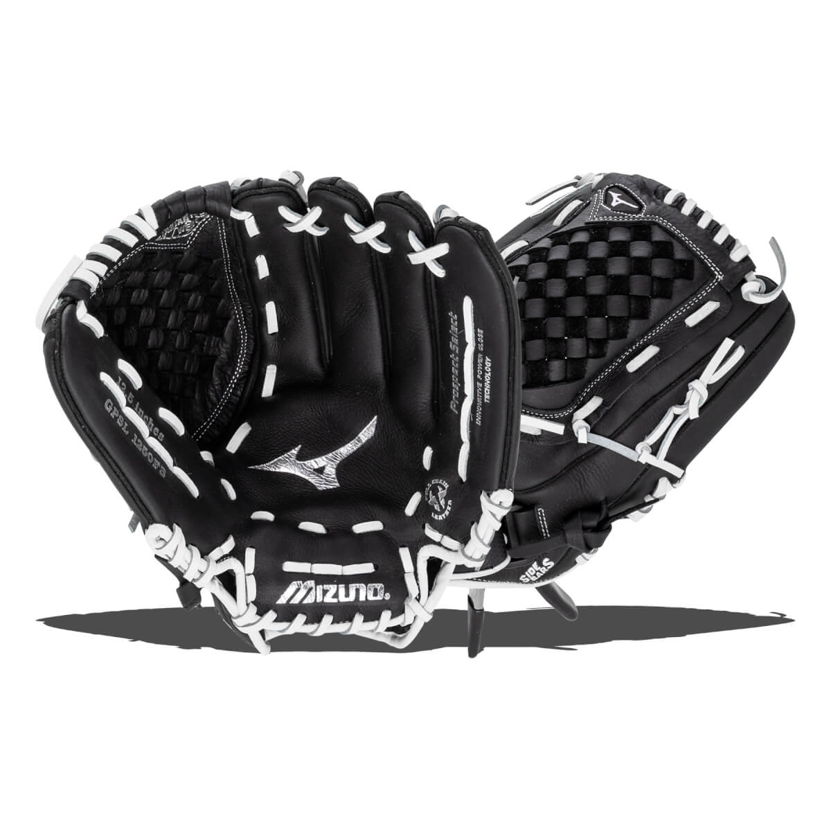 Mizuno Prospect Select 12.5'' Fastpitch Softball Glove: GPSL1250F3 Black: Image #457978