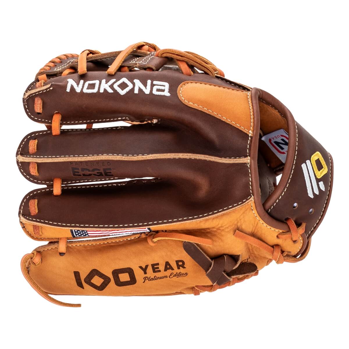 Nokona Alpha Select Platinum EP 11.50'' Baseball Glove: PE-S-1150I: Image #465463