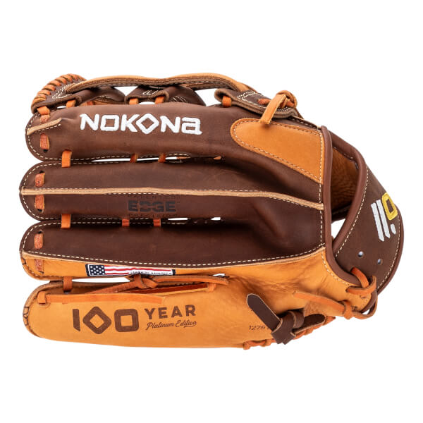 Nokona Alpha Select Platinum EP 12.75'' Baseball Glove: PE-S-1275M: Image #465336