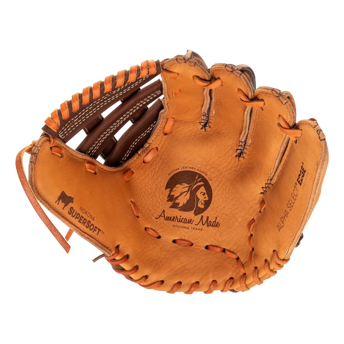 Nokona Alpha Select Platinum EP 12.75'' Baseball Glove: PE-S-1275M: Image #465337