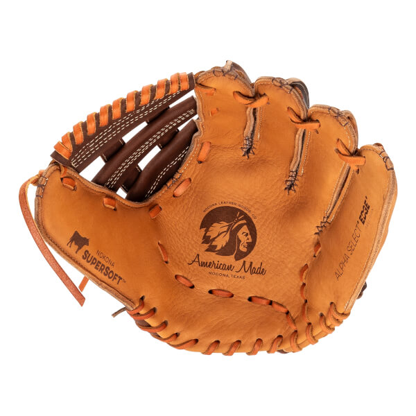 Nokona Alpha Select Platinum EP 12.75'' Baseball Glove: PE-S-1275M: Image #465337
