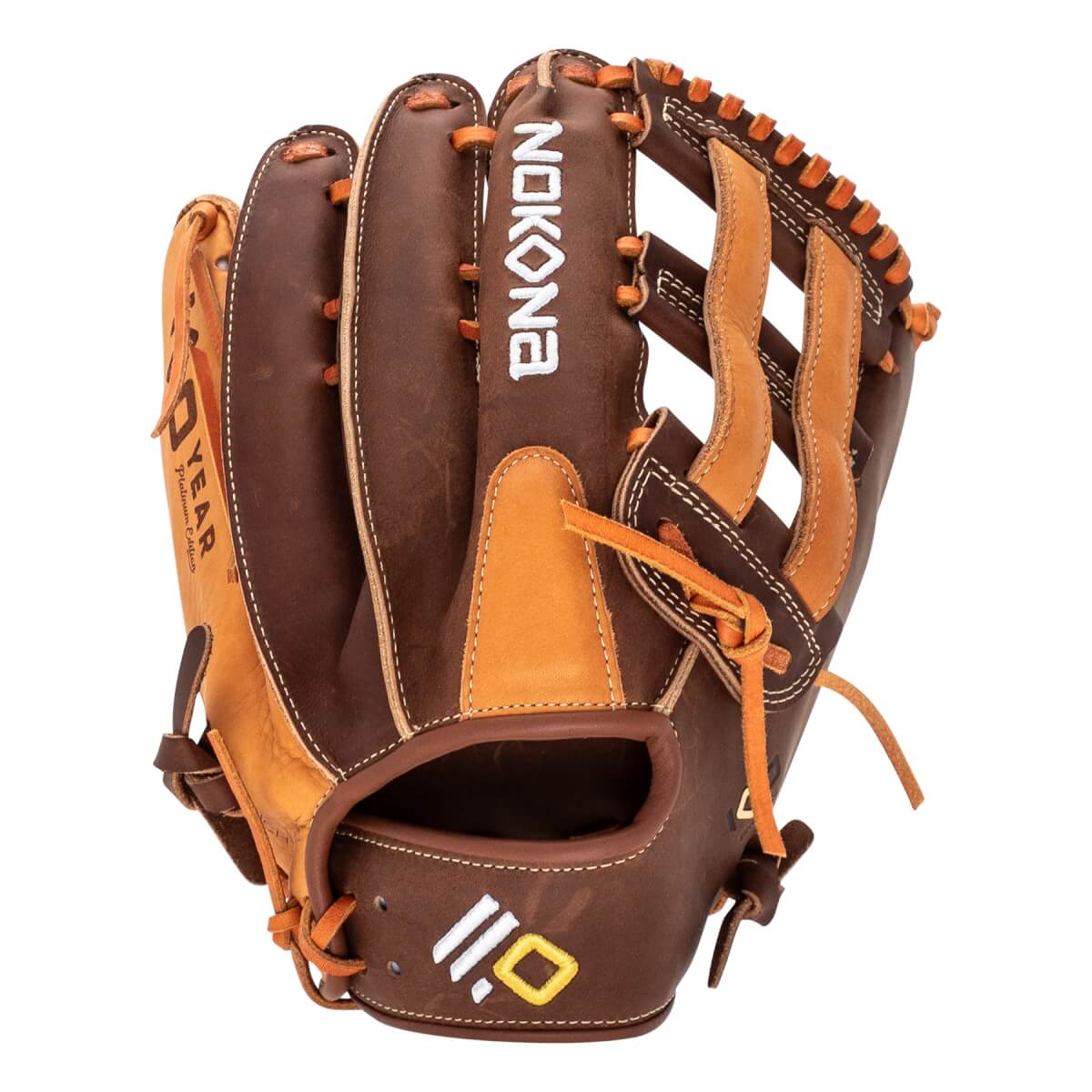 Nokona Alpha Select Platinum EP 12.75'' Baseball Glove: PE-S-1275M: Image #465338