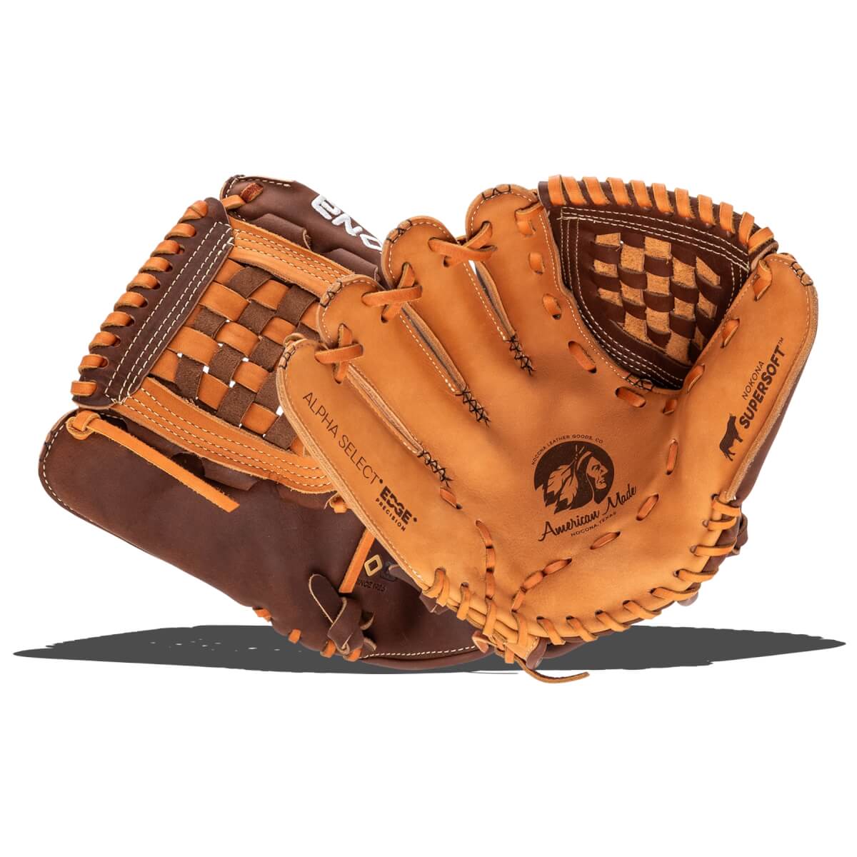 Nokona Alpha Platinum EP 12'' Baseball Glove: PE-S-1200C: Image #465388