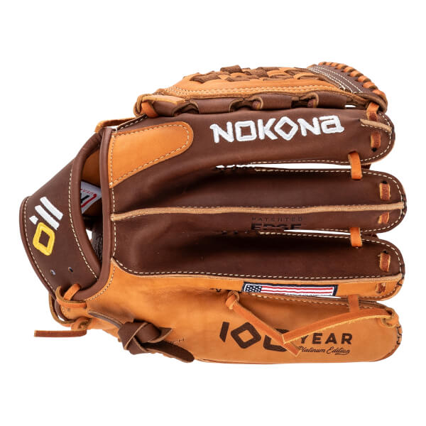 Nokona Alpha Platinum EP 12'' Baseball Glove: PE-S-1200C: Image #465392
