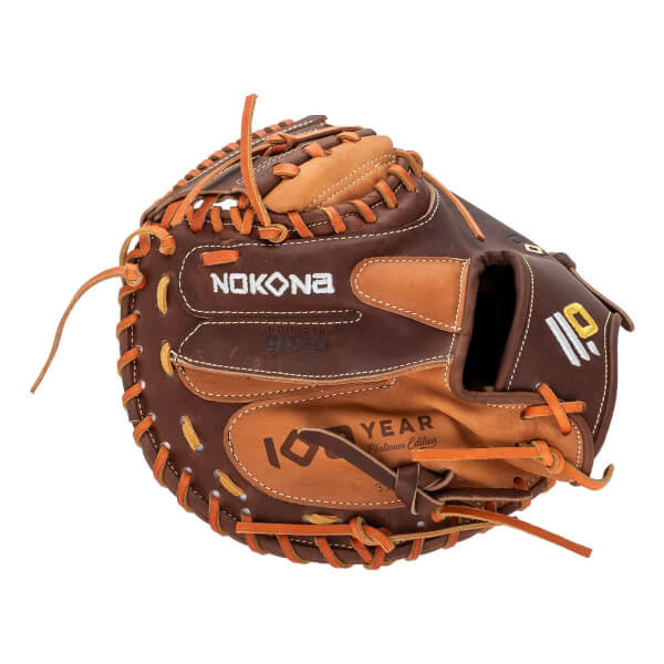 Nokona Alpha Platinum EP 33.50'' Baseball Catcher's Mitt: PE-S-3350: Image #467422