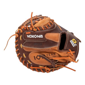 Nokona Alpha Platinum EP 33.50'' Baseball Catcher's Mitt: PE-S-3350: Image #467422