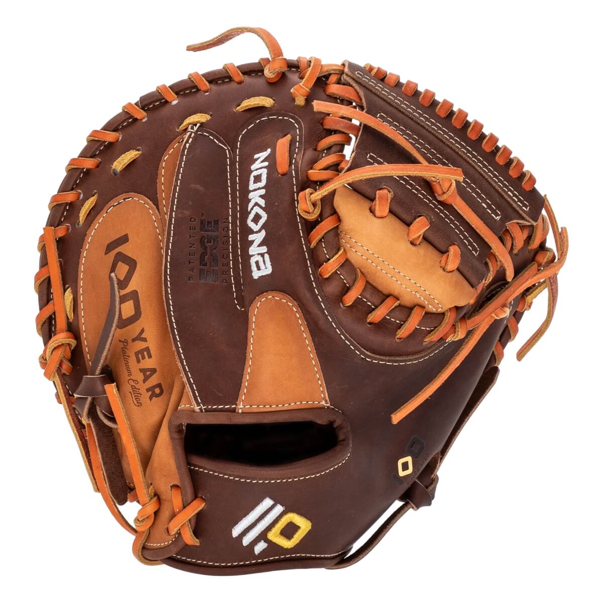 Nokona Alpha Platinum EP 33.50'' Baseball Catcher's Mitt: PE-S-3350: Image #467424