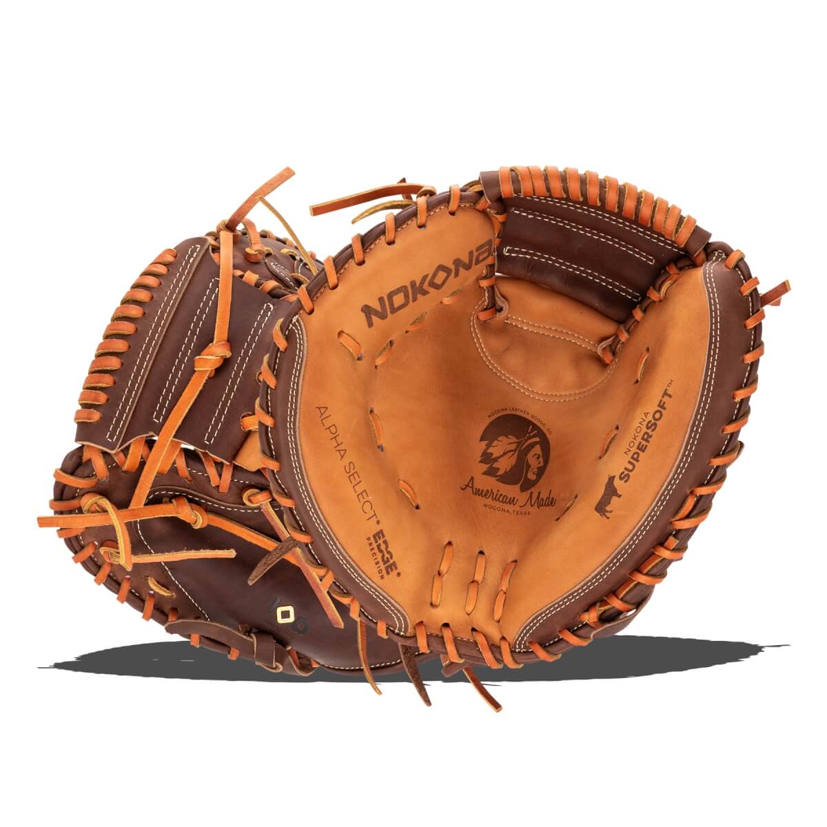 Nokona Alpha Platinum EP 33.50'' Baseball Catcher's Mitt: PE-S-3350: Image #467206