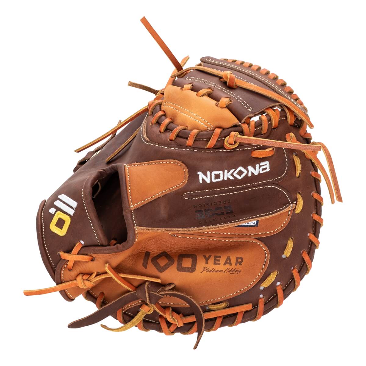 Nokona Alpha Platinum EP 33.50'' Baseball Catcher's Mitt: PE-S-3350: Image #467210