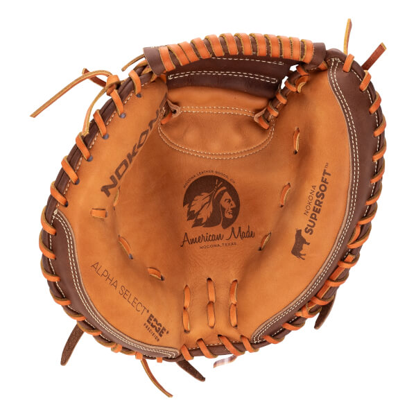 Nokona Alpha Platinum EP 33.50'' Baseball Catcher's Mitt: PE-S-3350: Image #467211