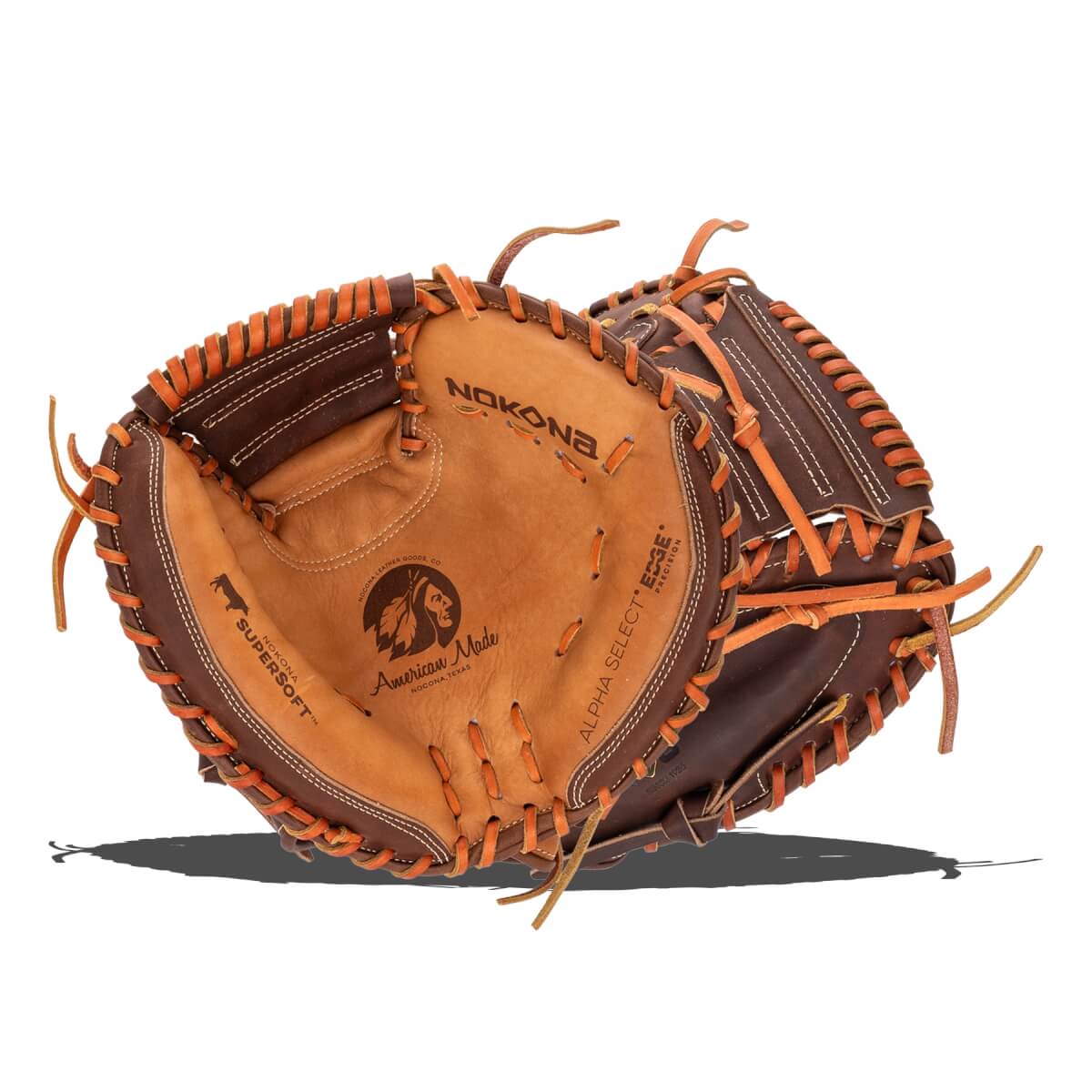 Nokona Alpha Platinum EP 33.50'' Baseball Catcher's Mitt: PE-S-3350: Image #467418