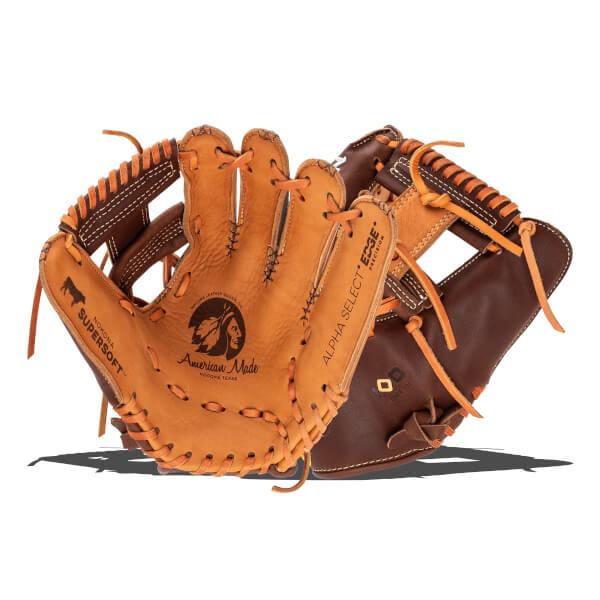 Nokona Alpha Select Platinum EP 10" Youth Baseball Glove: PE-S-100I: Image #465308