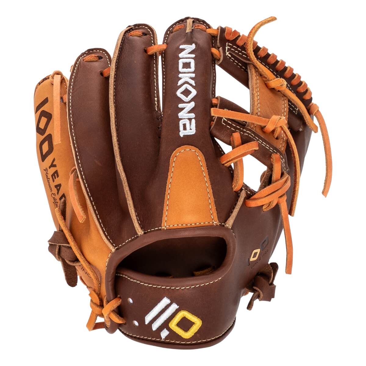 Nokona Alpha Select Platinum EP 10" Youth Baseball Glove: PE-S-100I: Image #465314