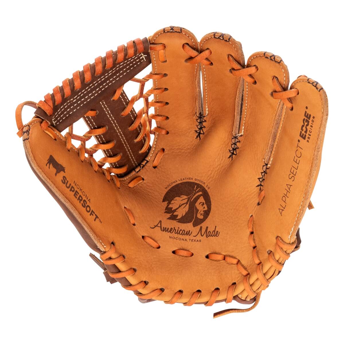 Nokona Alpha Select Platinum EP 11.25'' Youth Baseball Glove: PE-S-200M: Image #465421