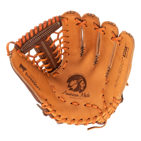 Nokona Alpha Select Platinum EP 11.25'' Youth Baseball Glove: PE-S-200M: Image #465421