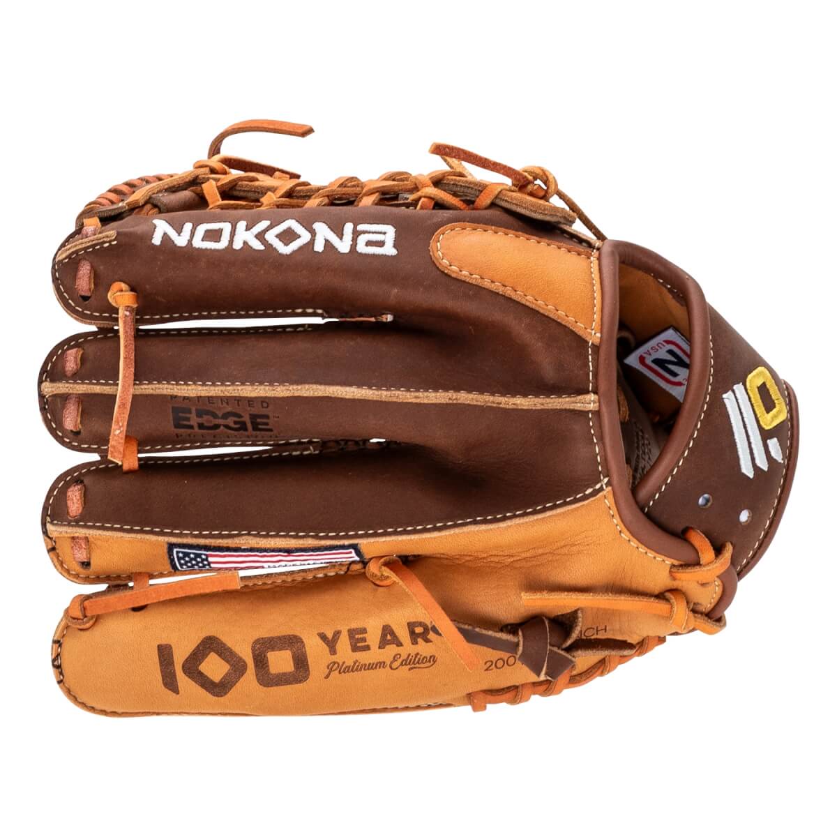 Nokona Alpha Select Platinum EP 11.25'' Youth Baseball Glove: PE-S-200M: Image #465424