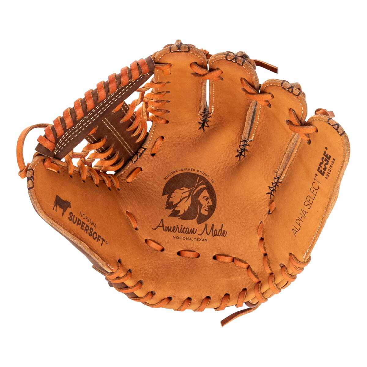 Nokona Alpha Select Platinum EP 11.25'' Youth Baseball Glove: PE-S-200M: Image #465425