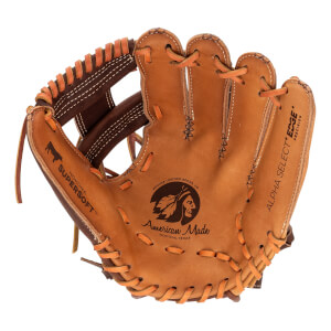 Nokona Alpha Select Platinum EP 11.25'' Youth Fastpitch Softball Glove: PE-S-V200I: Image #467427