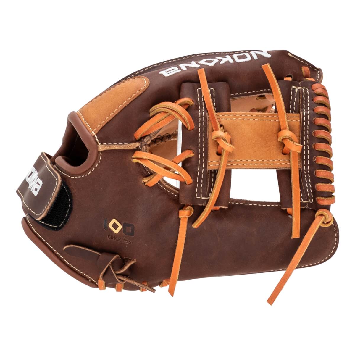 Nokona Alpha Select Platinum EP 11.25'' Youth Fastpitch Softball Glove: PE-S-V200I: Image #467429