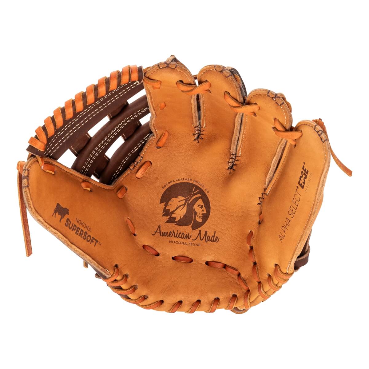 Nokona Alpha Select Platinum EP 12.5'' Baseball Glove: PE-S-800H: Image #465456