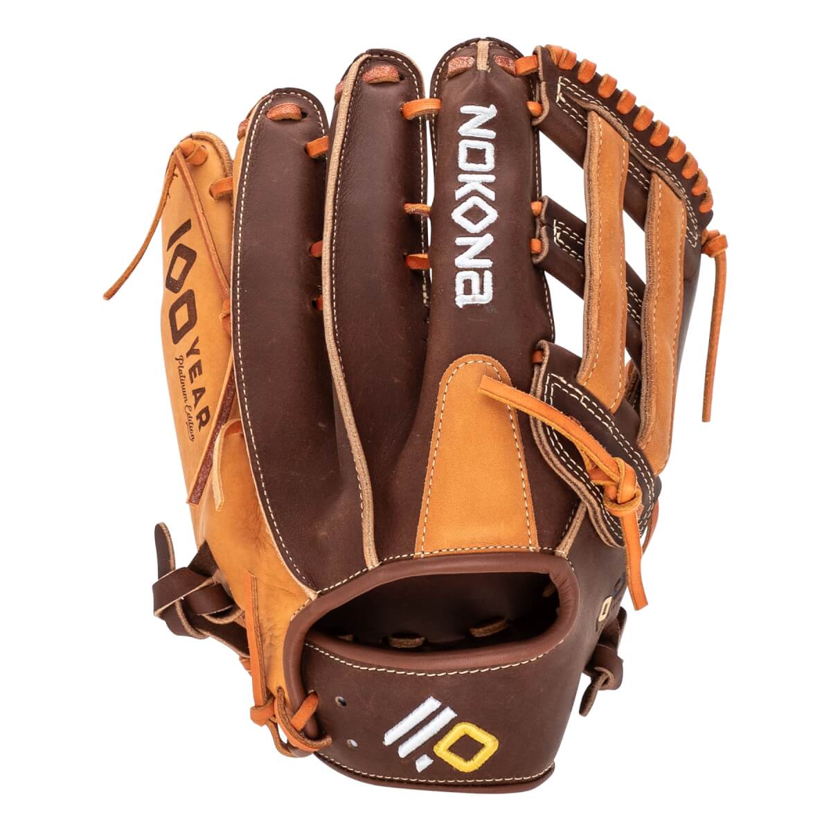 Nokona Alpha Select Platinum EP 12.5'' Baseball Glove: PE-S-800H: Image #465457