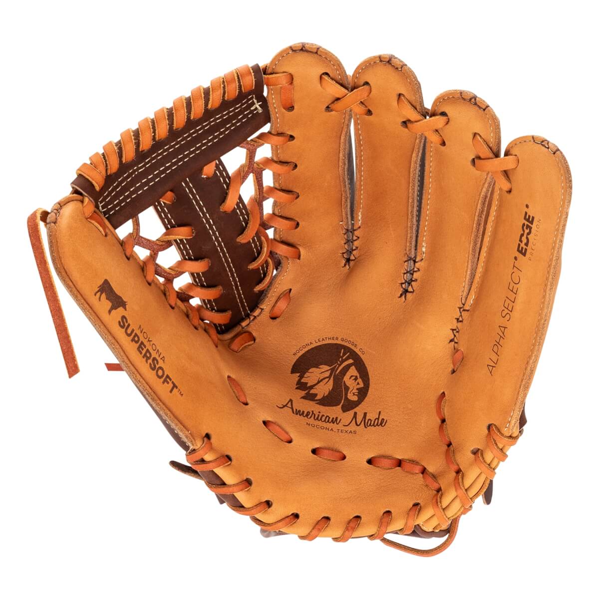 Nokona Alpha Select Platinum EP 12.50'' Baseball Glove: PE-S-1250M: Image #465325