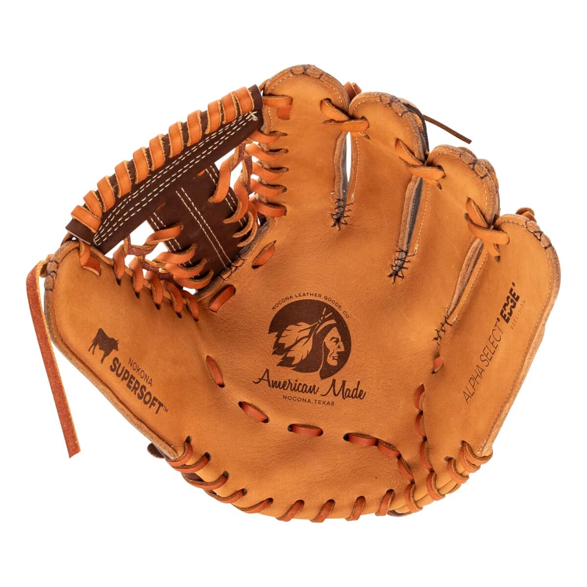 Nokona Alpha Select Platinum EP 12.50'' Baseball Glove: PE-S-1250M: Image #465329