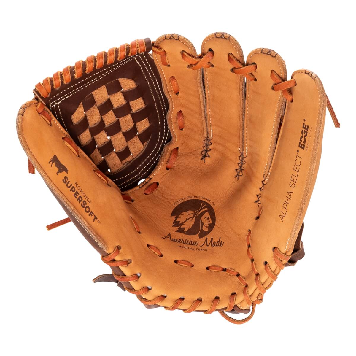Nokona Alpha Select Platinum EP 13'' Baseball Glove: PE-S-1300C: Image #465397