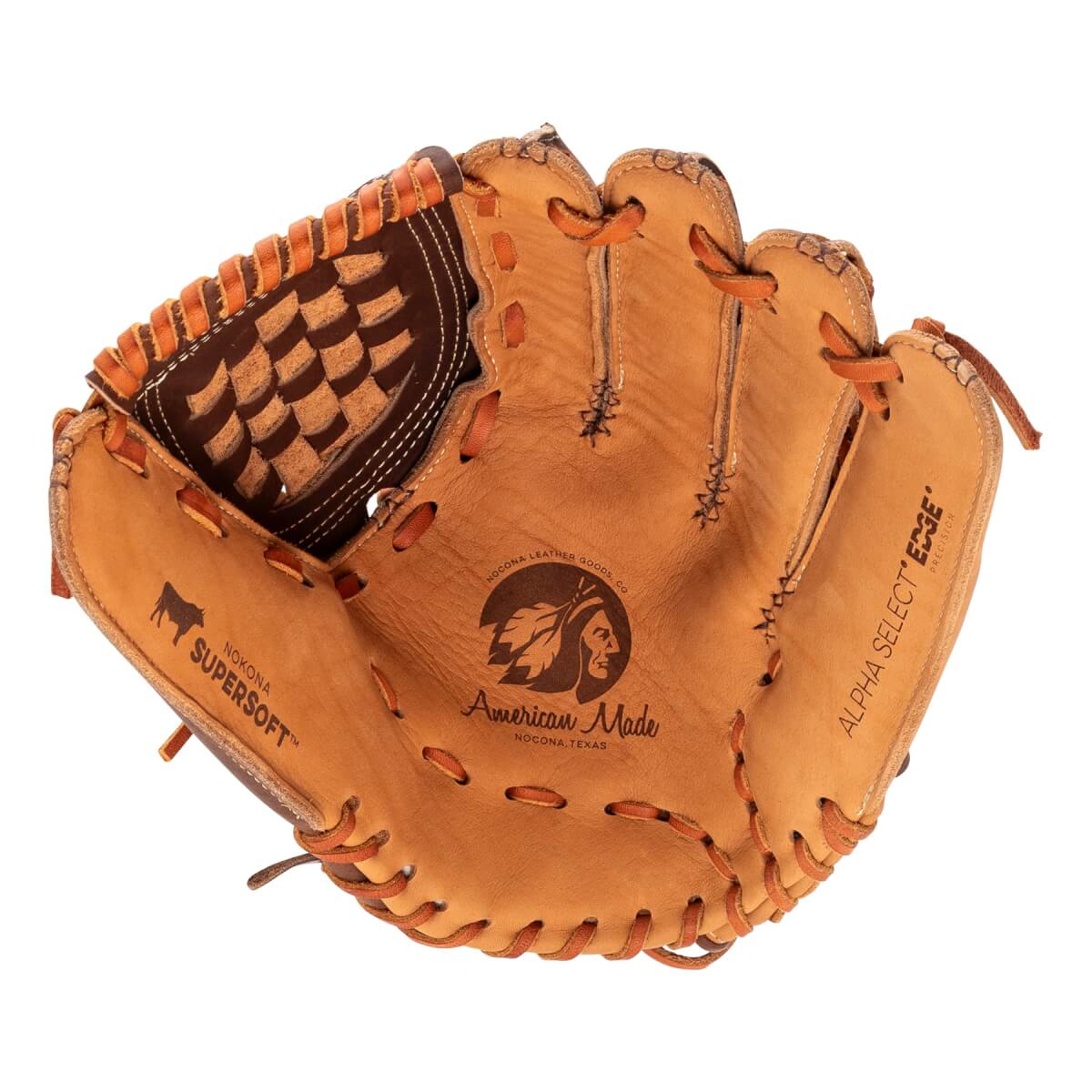 Nokona Alpha Select Platinum EP 13'' Baseball Glove: PE-S-1300C: Image #465401