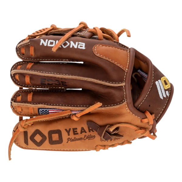 Nokona Alpha Select Platinum EP 9'' Youth Baseball Glove: PE-S-50I