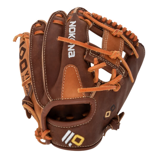Nokona Alpha Select Platinum EP 9'' Youth Baseball Glove: PE-S-50I