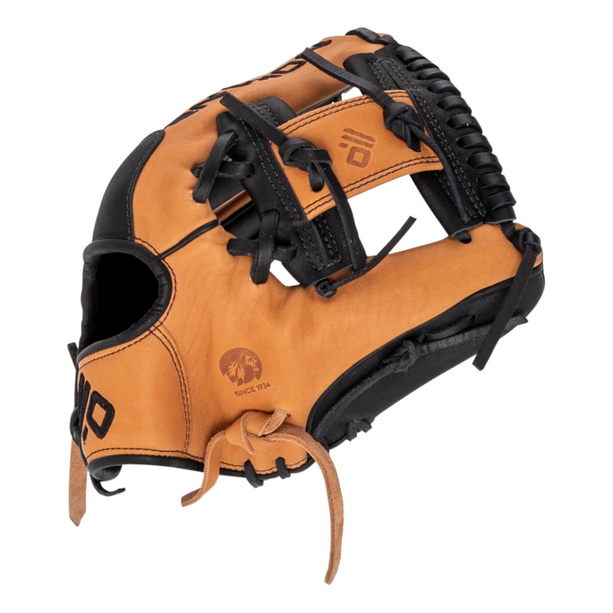 Nokona Alpha Select S-400 11.5" Youth Baseball Glove: S-400I-BLK: Image #455690