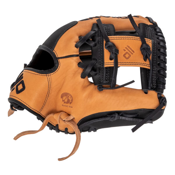 Nokona Alpha Select S-400 11.5" Youth Baseball Glove: S-400I-BLK: Image #455691