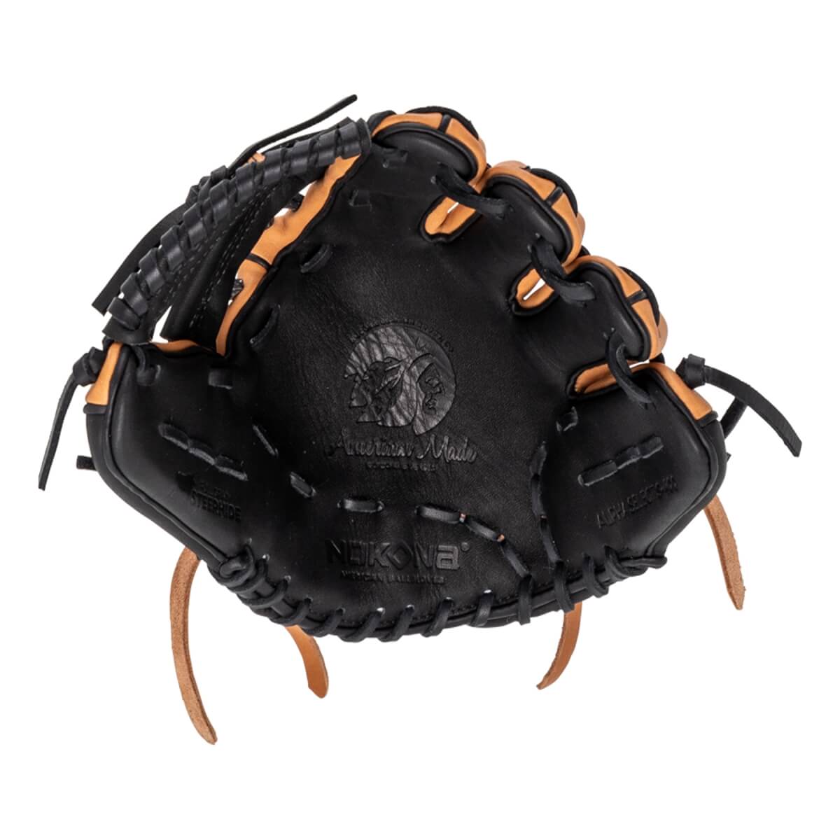 Nokona Alpha Select S-400 11.5" Youth Baseball Glove: S-400I-BLK: Image #455693