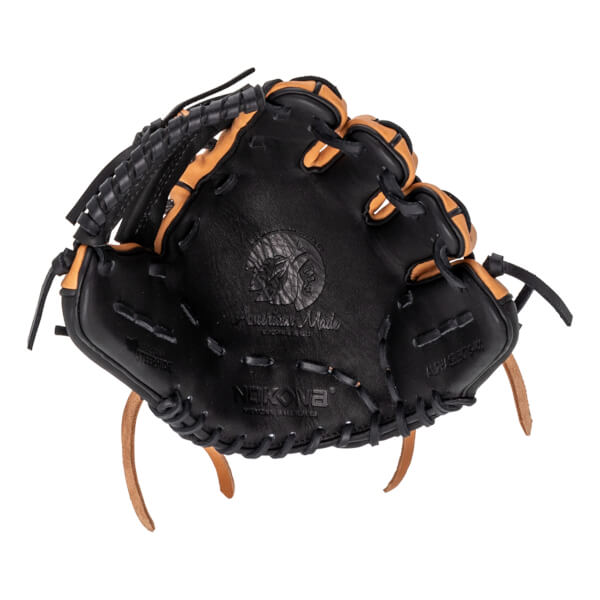 Nokona Alpha Select S-400 11.5" Youth Baseball Glove: S-400I-BLK: Image #455693