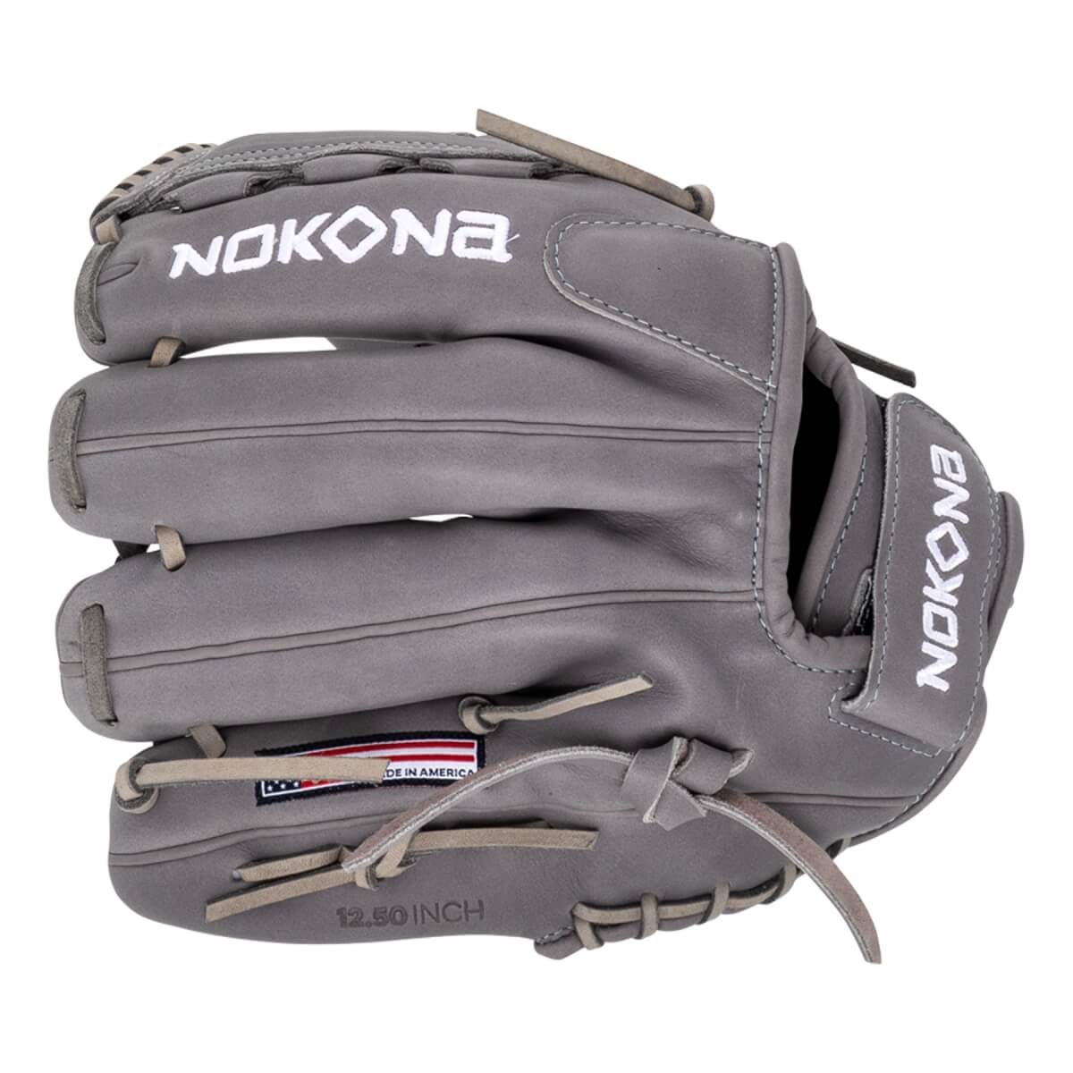 Nokona American Kip 12.5" Fastpitch Softball Glove: A-V1250CGR: Image #455042