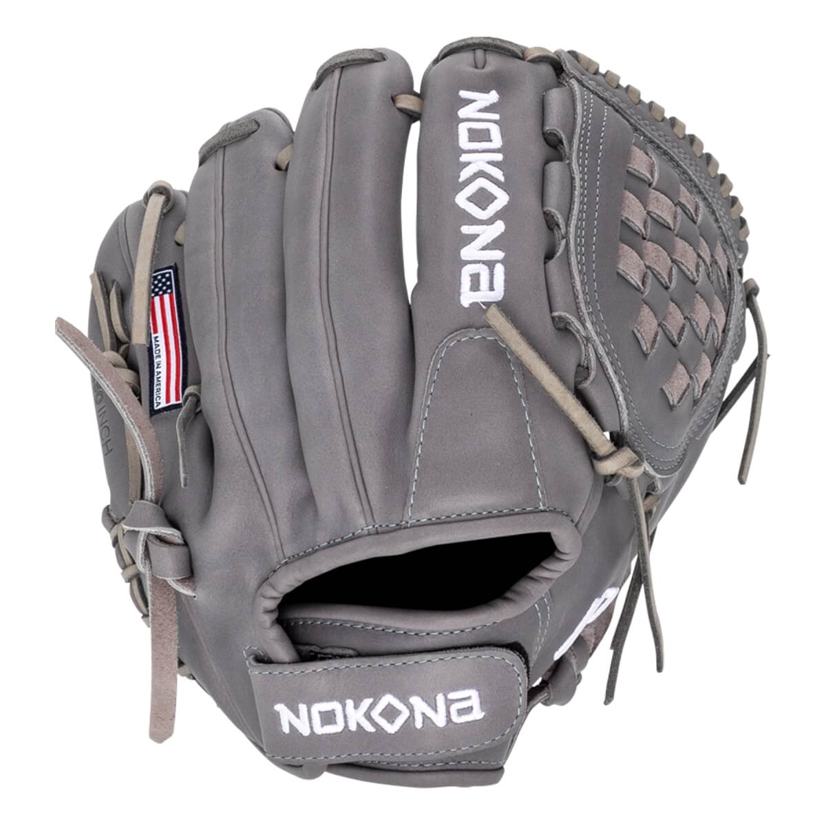Nokona American Kip 12.5" Fastpitch Softball Glove: A-V1250CGR: Image #455044