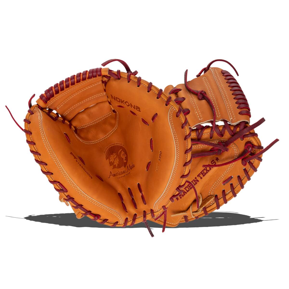 Nokona Made in Texas 33.5" Baseball Catcher's Mitt: MIT3350C: Image #455021