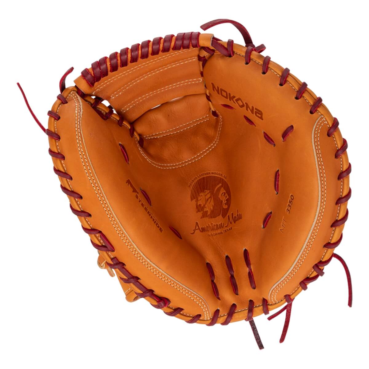 Nokona Made in Texas 33.5" Baseball Catcher's Mitt: MIT3350C: Image #455022