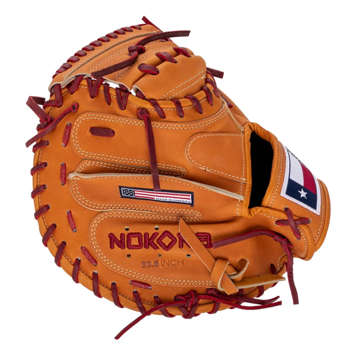 Nokona Made in Texas 33.5" Baseball Catcher's Mitt: MIT3350C: Image #455025