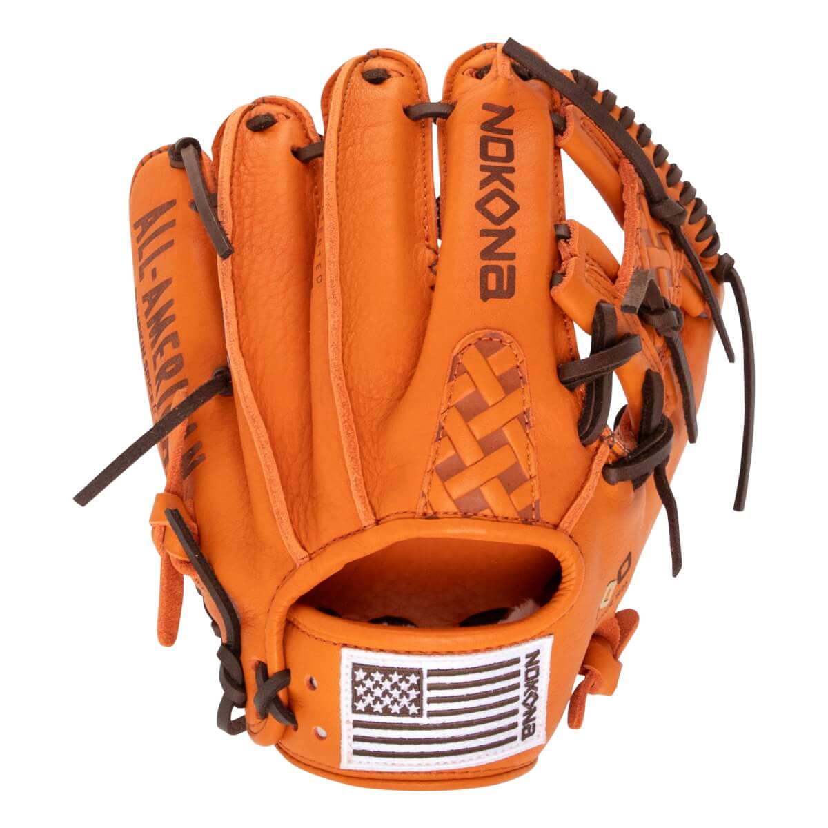Nokona S1 All American EP Pumpkin Spice 10.5" Youth Baseball Glove: S1-EP100I-PS: Image #462666