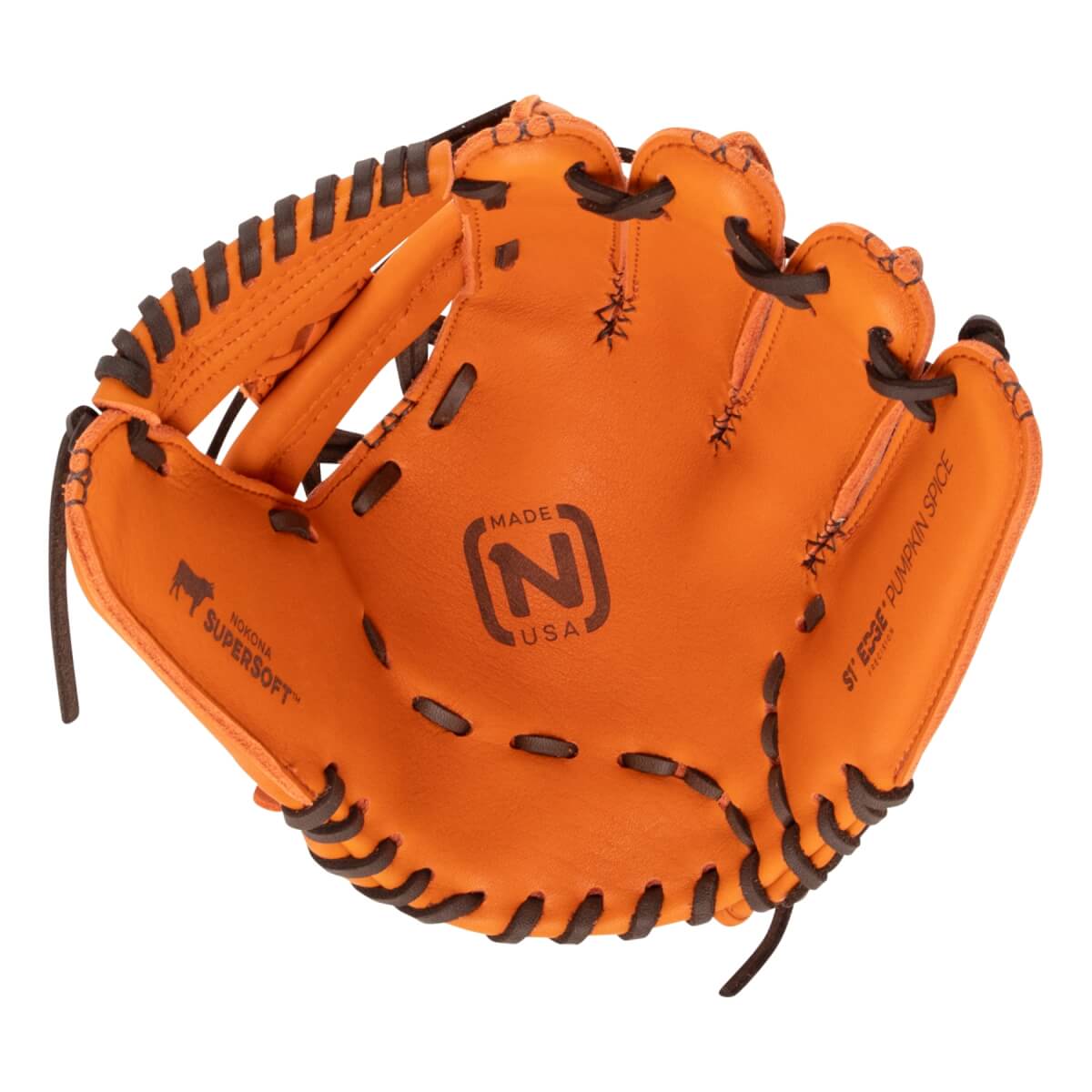 Nokona S1 All American EP Pumpkin Spice 11.25" Baseball Glove: S1-EP200I-PS: Image #462643