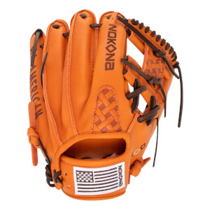 Nokona S1 All American EP Pumpkin Spice 11.25" Baseball Glove: S1-EP200I-PS: Image #462644