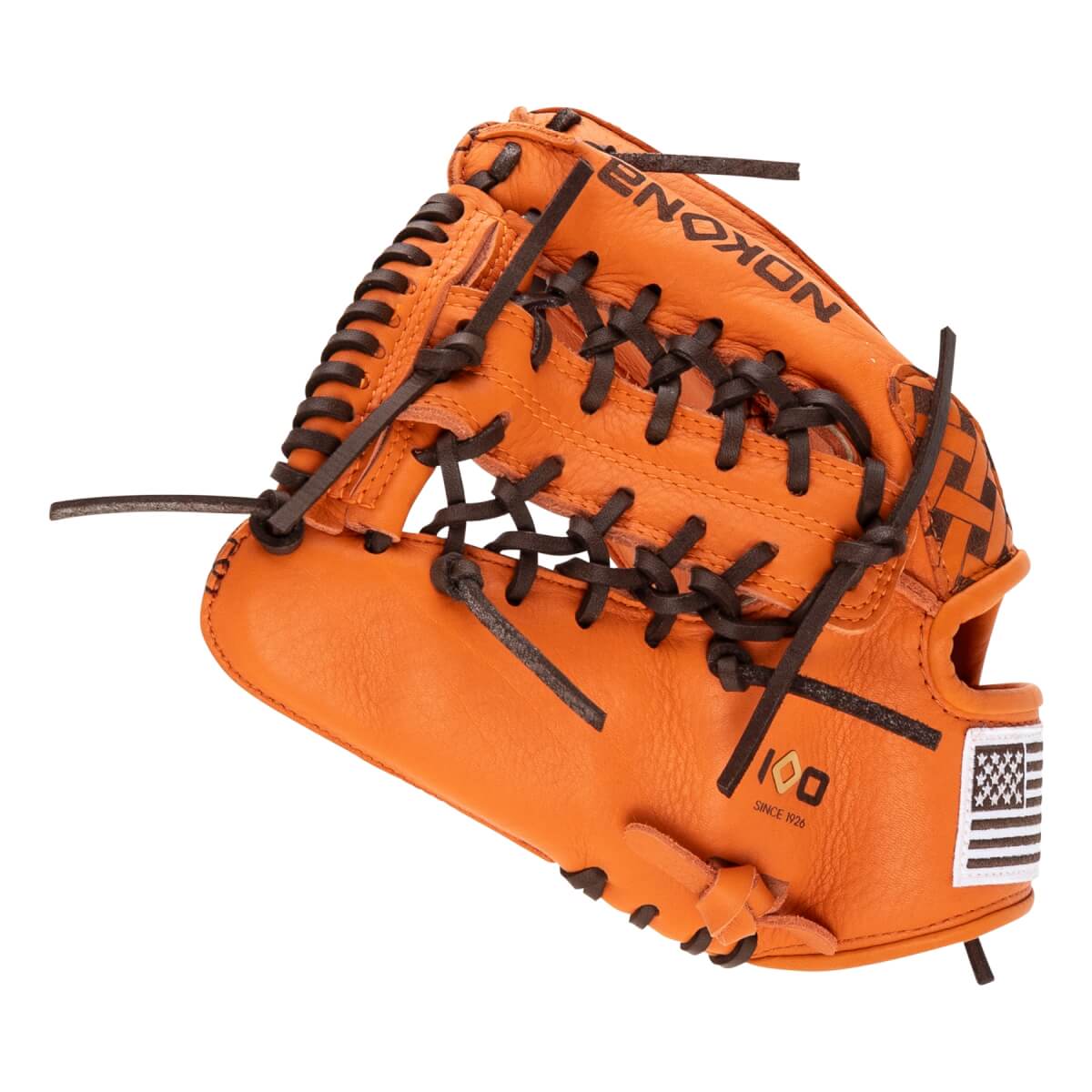 Nokona S1 All American EP Pumpkin Spice 11.25" Baseball Glove: S1-EP200M-PS: Image #465211