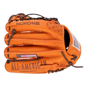 Nokona S1 All American EP Pumpkin Spice 11.25" Baseball Glove: S1-EP200M-PS: Image #462610