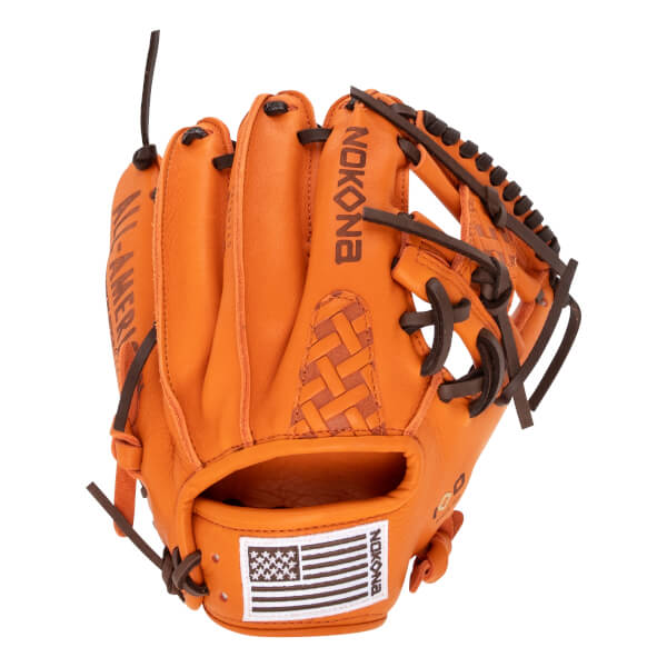 Nokona S1 All American EP Pumpkin Spice 11.5" Baseball Glove: S1-EP400I-PS: Image #462624