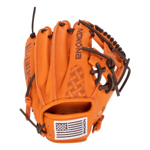 Nokona S1 All American EP Pumpkin Spice 11.5" Baseball Glove: S1-EP400I-PS: Image #462624