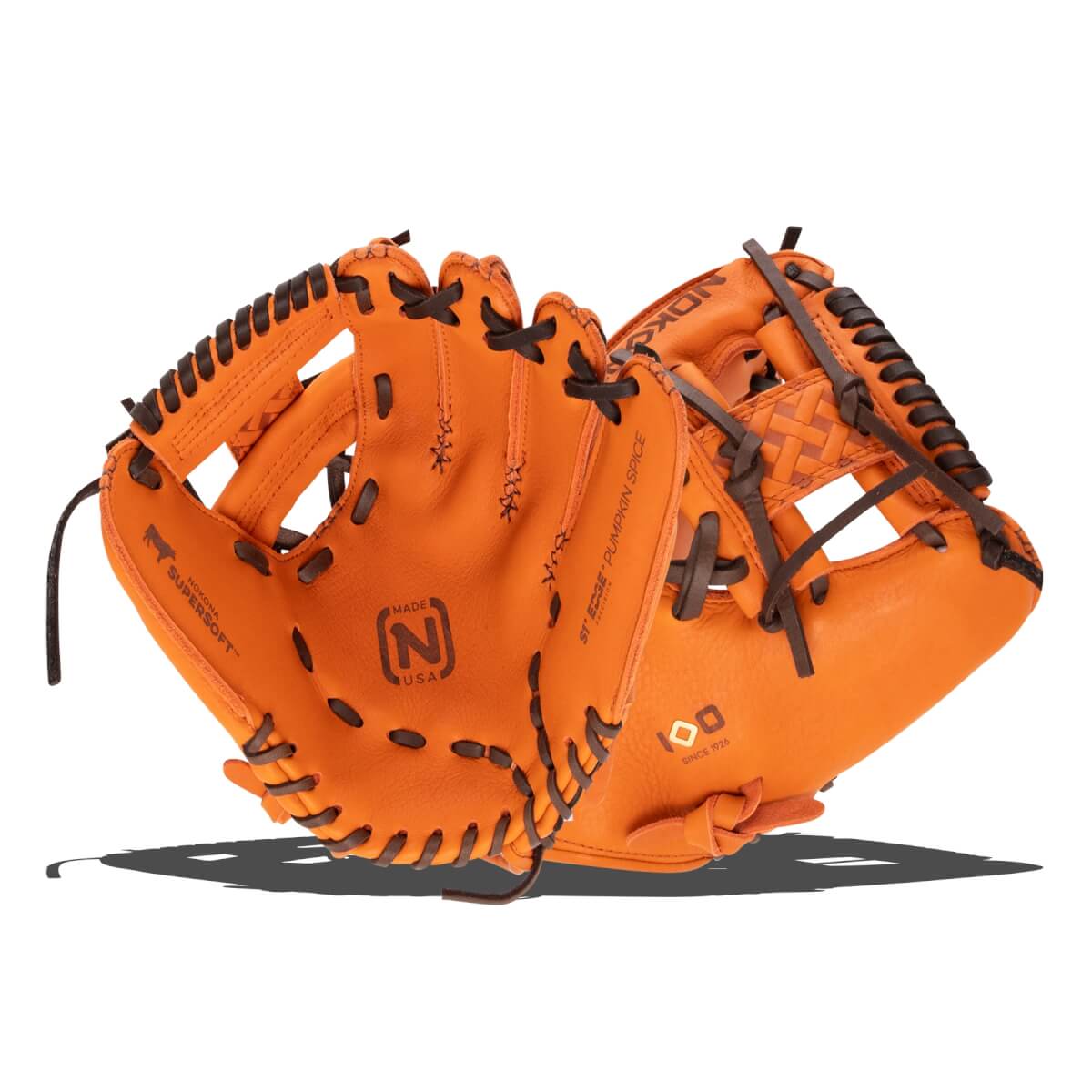Nokona S1 All American EP Pumpkin Spice 11.5" Baseball Glove: S1-EP400I-PS: Image #462618