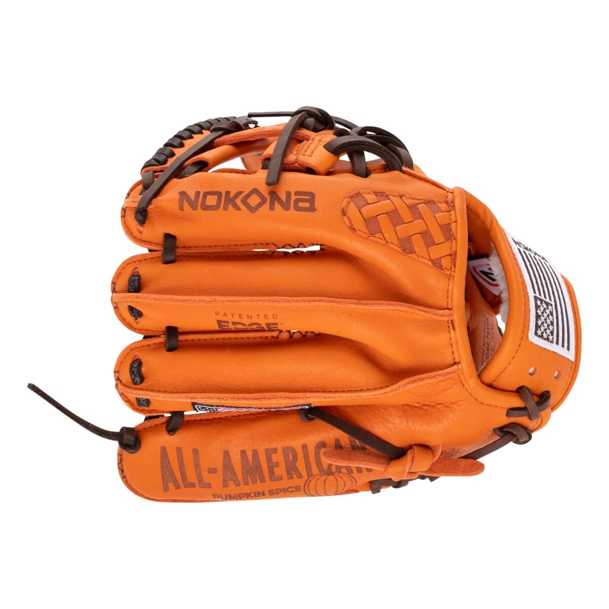 Nokona S1 All American EP Pumpkin Spice 11.5" Baseball Glove: S1-EP400I-PS: Image #462622
